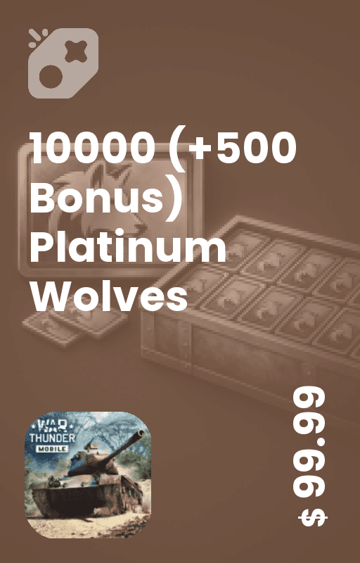 10000+500 پلاتینیوم گرگ
