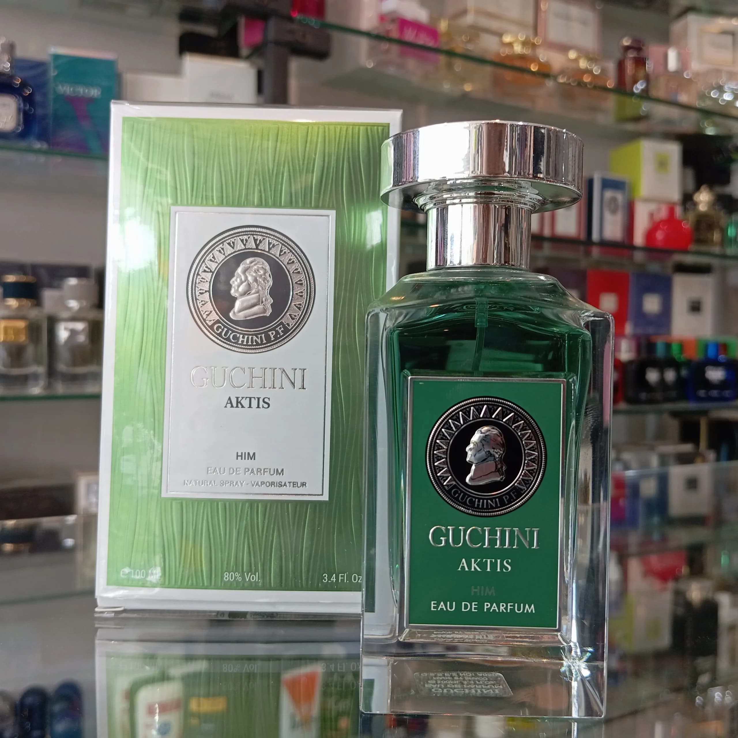 ادکلن مردانه گوچینی مدل GUCHINI AKTIS — تصویر ۳