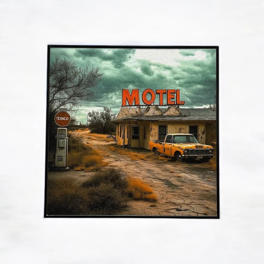 تابلو طرح Motel — تصویر ۲