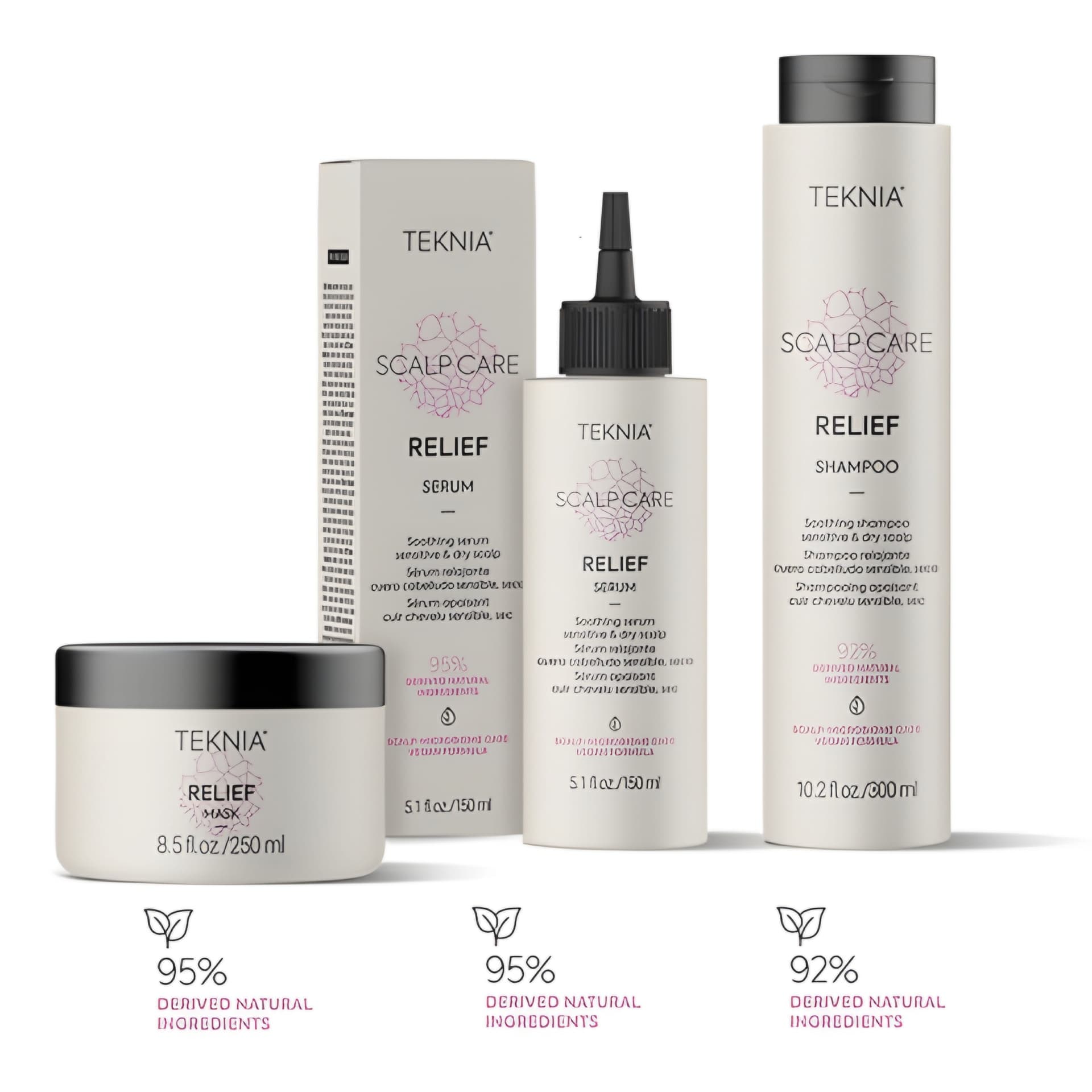 شامپو ریلایف لاکمه سری تکنیا Teknia scalp care Relief Shampoo — تصویر ۳