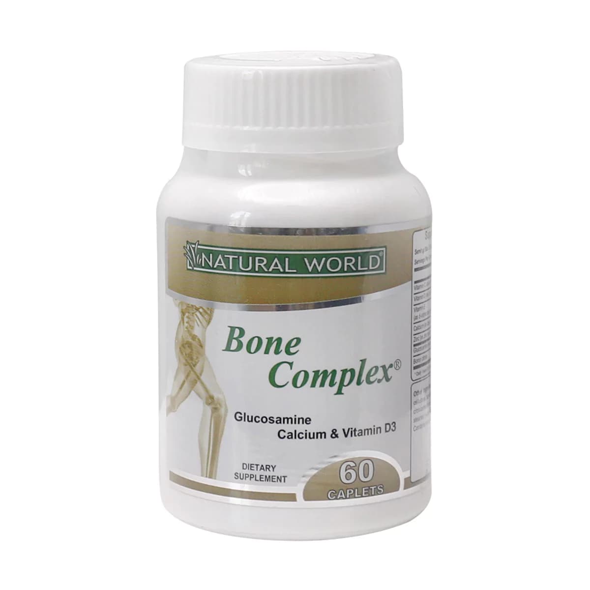 کپسول بون کمپلکس نچرال ورلد ـ Natural World Bone Complex 60 Caplets ـ نچرال ورلد — تصویر ۲
