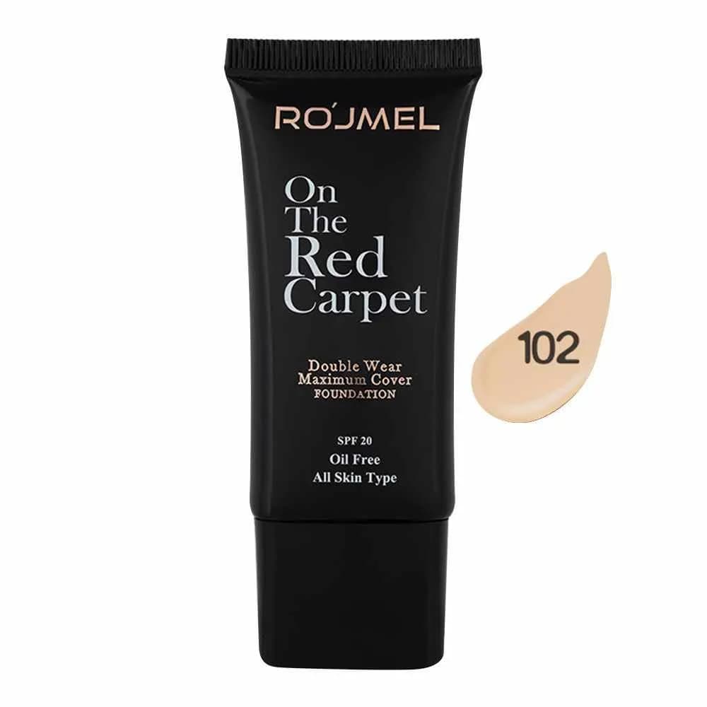کرم پودر تیوپی دبل ویر رژمل Double Wear Foundation ROJMEL 102