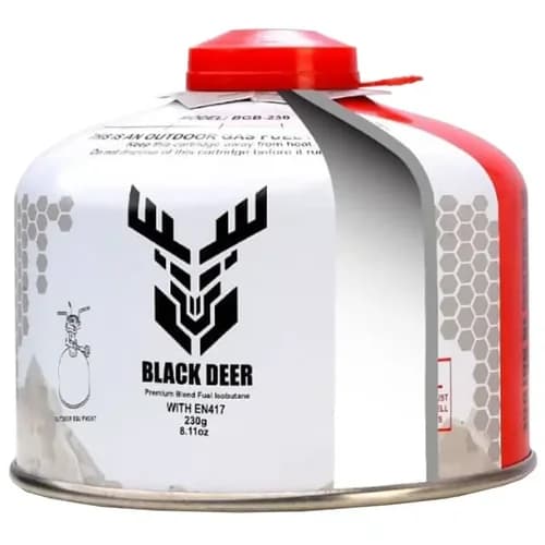 🔥 کپسول گاز ۲۳۰ گرمی BLACK DEER مدل BGB-230