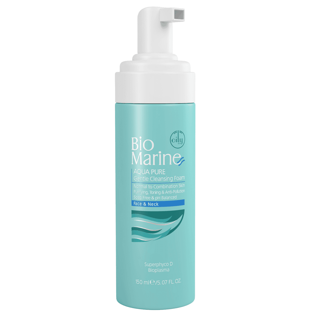 فوم شستشو صورت بایومارین-مدل AQUA PURE — تصویر ۲