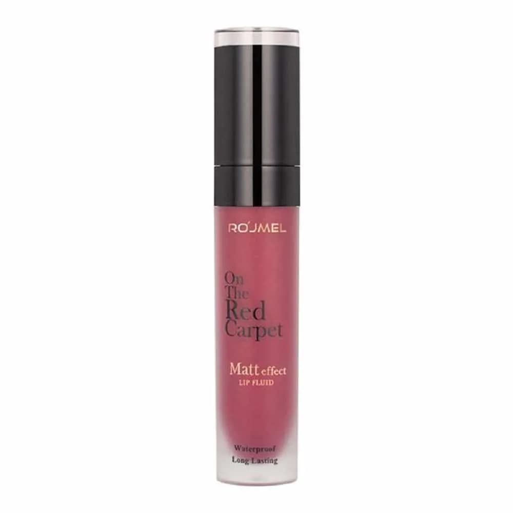 رژلب مایع مات افکت رژمل 313 Matt Effect Lip Fluid Waterproof ROJMEL