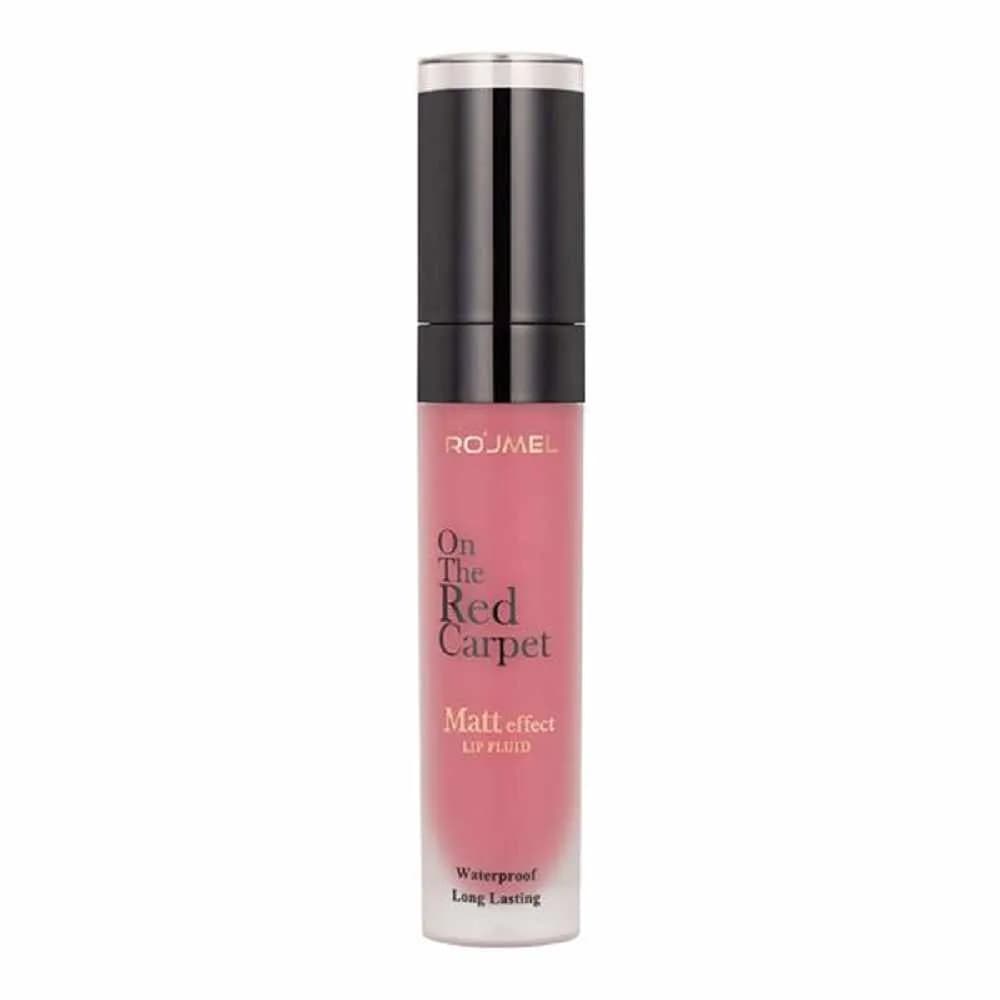 رژلب مایع مات افکت رژمل 312 Matt Effect Lip Fluid Waterproof ROJMEL
