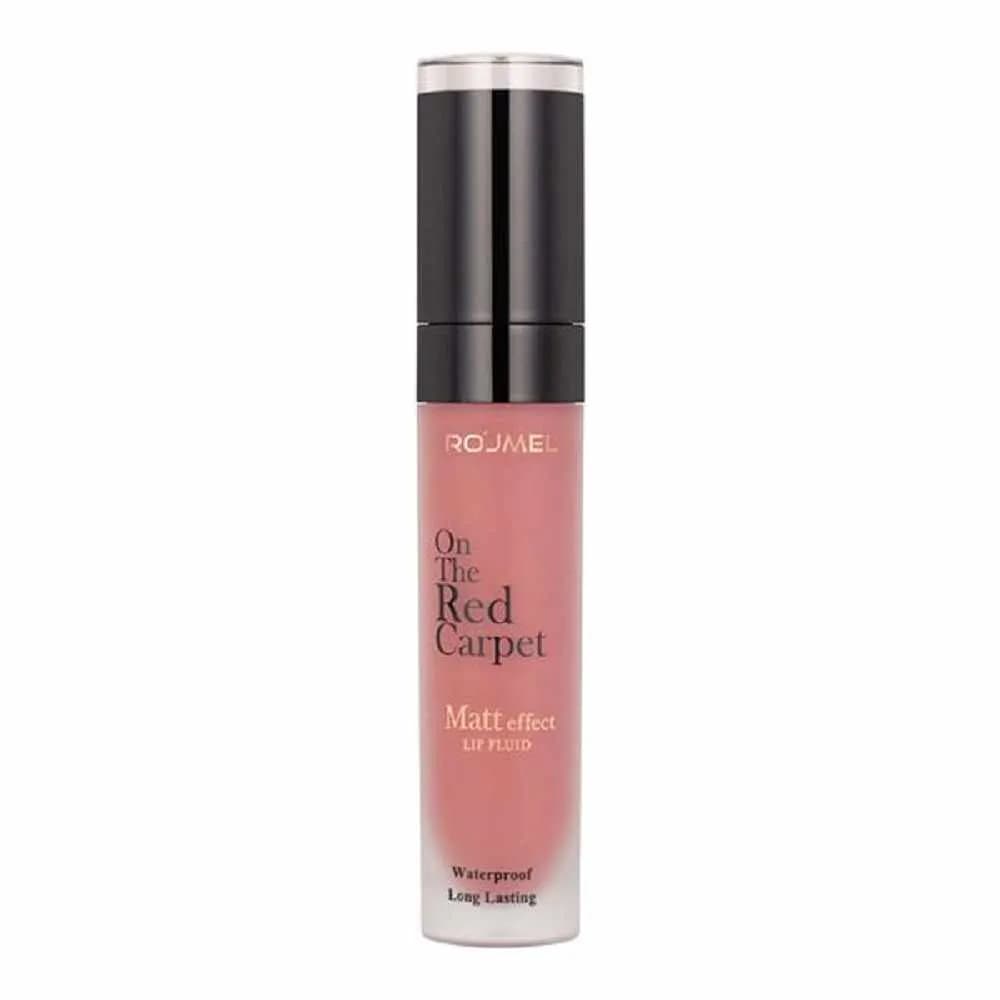 رژلب مایع مات افکت رژمل 308 Matt Effect Lip Fluid Waterproof ROJMEL — تصویر ۲