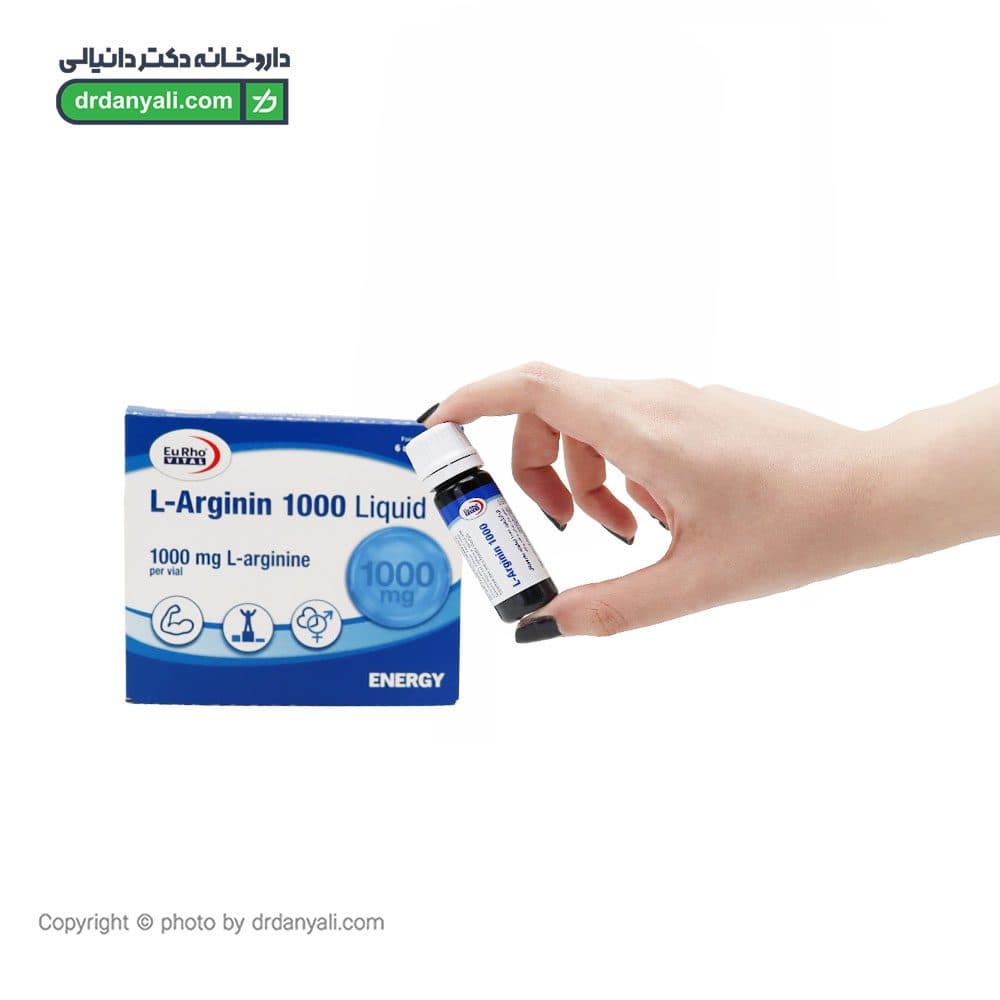 ویال ال آرژینین ۱۰۰۰ یوروویتال 6 عدد — تصویر ۲