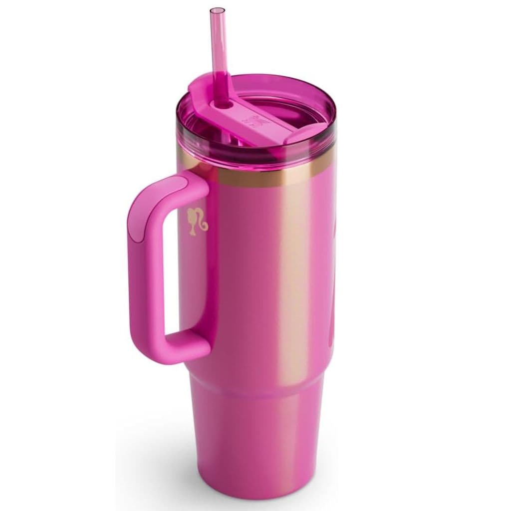 ماگ اورجینال استنلی طرح barbie مدل Quencher گنجایش 40oz — تصویر ۴
