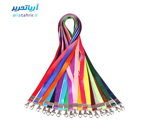 بند گردن آویز کارت شناسایی پهن عرض 1/5 سانتیمتر — تصویر ۳