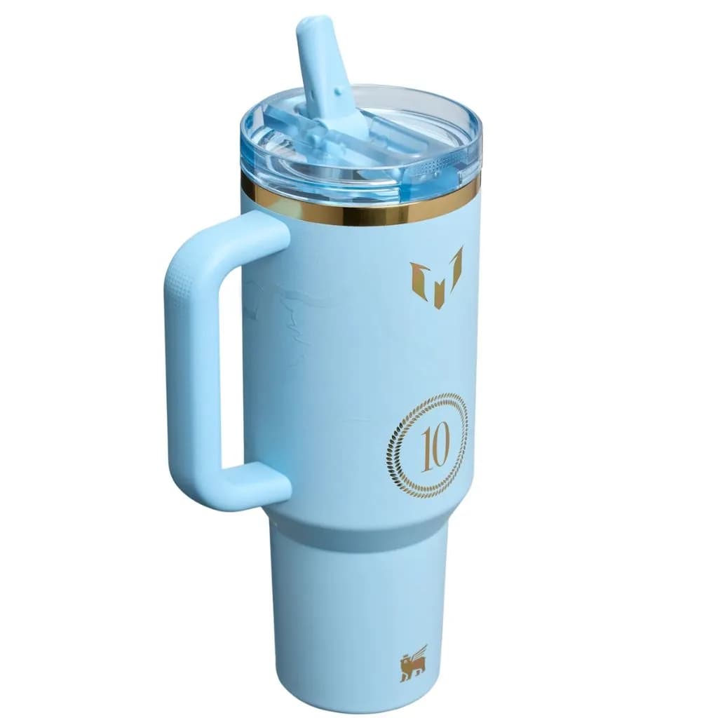 ماگ اورجینال استنلی طرح Messi x مدل Quencher ProTour گنجایش 40oz — تصویر ۳