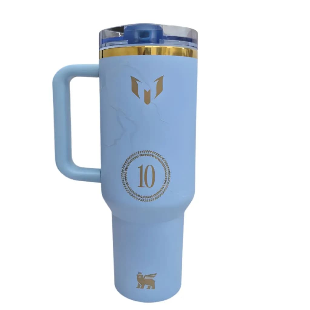 ماگ اورجینال استنلی طرح Messi x مدل Quencher ProTour گنجایش 40oz — تصویر ۲