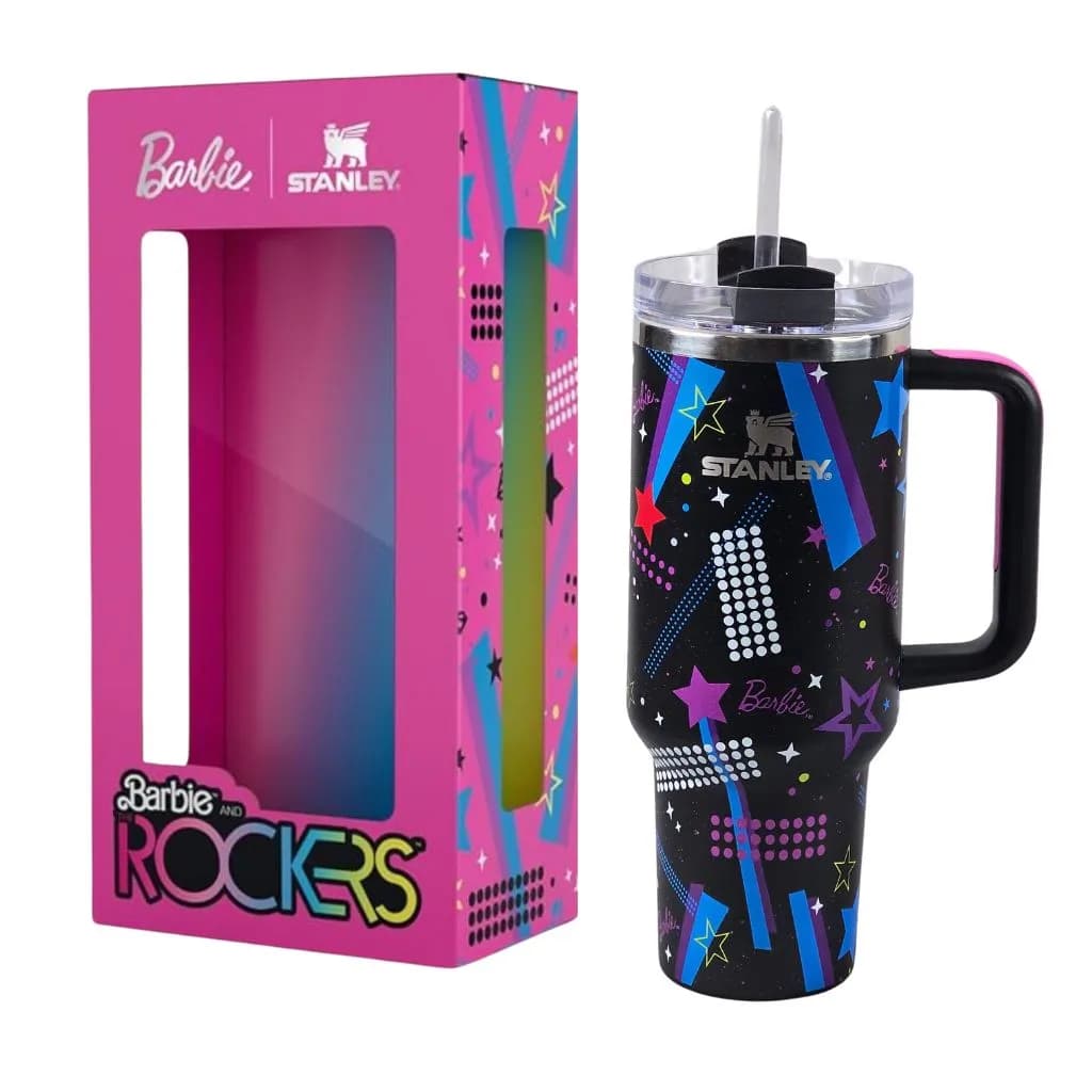 ماگ اورجینال استنلی طرح ROCKERS مدل Quencher گنجایش 40oz — تصویر ۲