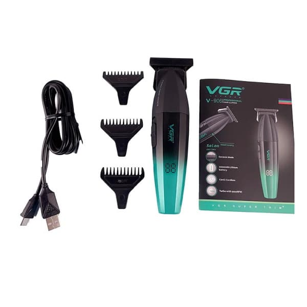 ماشین اصلاح سر و صورت وی جی آر مدل V-906 اصلی