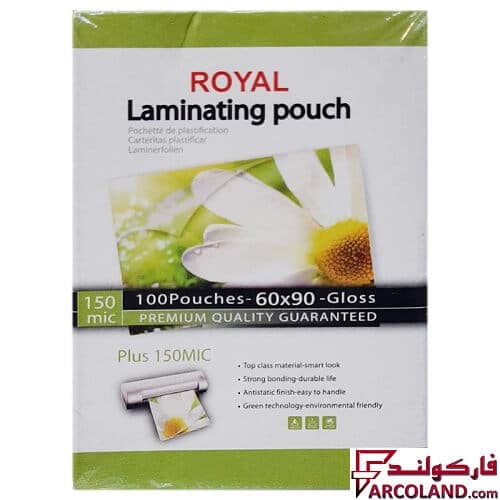 طلق پرس کارت 9 × 6 سانتی متر 150 میکرون بسته 100 عددی — تصویر ۳