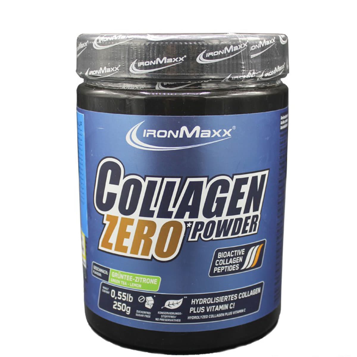 پودر کلاژن زیرو آیرون مکس | 250 گرم-IronMaxx Collagen Zero