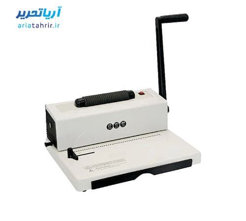 دستگاه صحافی مارپیچ ساده 9027 OVEN مدل 8080 با فنر انداز برقی — تصویر ۲