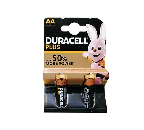 باتری قلمی آلکالاین دوراسل مدل Plus Power Duralock بسته 2 عددی