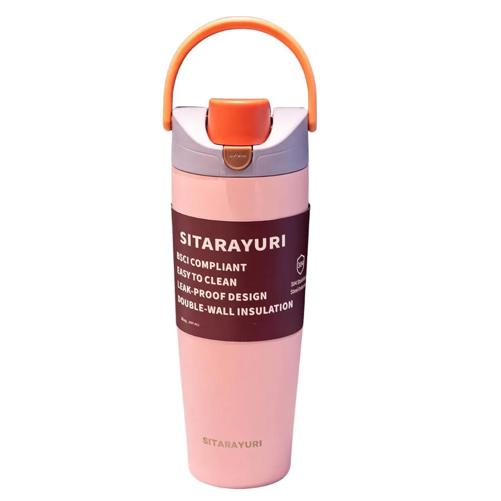تراول ماگ نی دار سیتارایوری ضد نشت 900ML — تصویر ۸