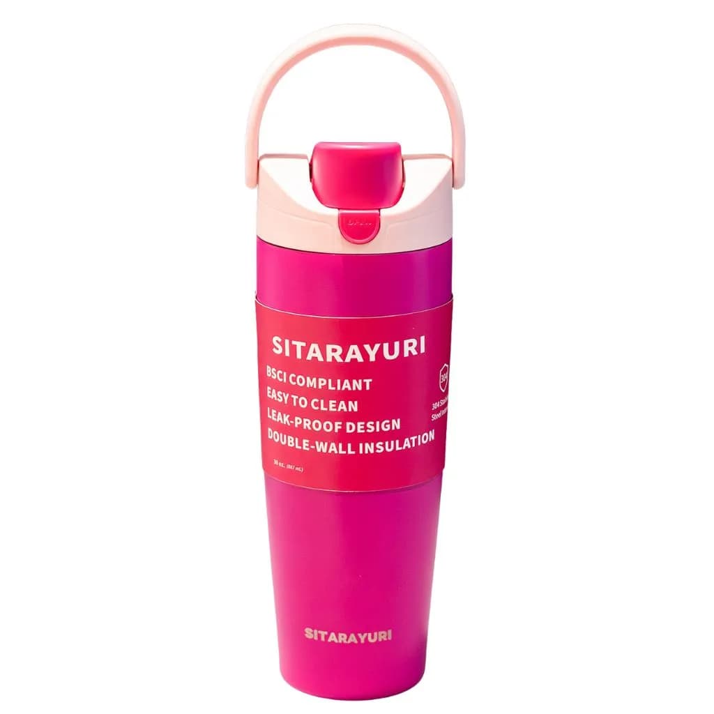 تراول ماگ نی دار سیتارایوری ضد نشت 900ML — تصویر ۵