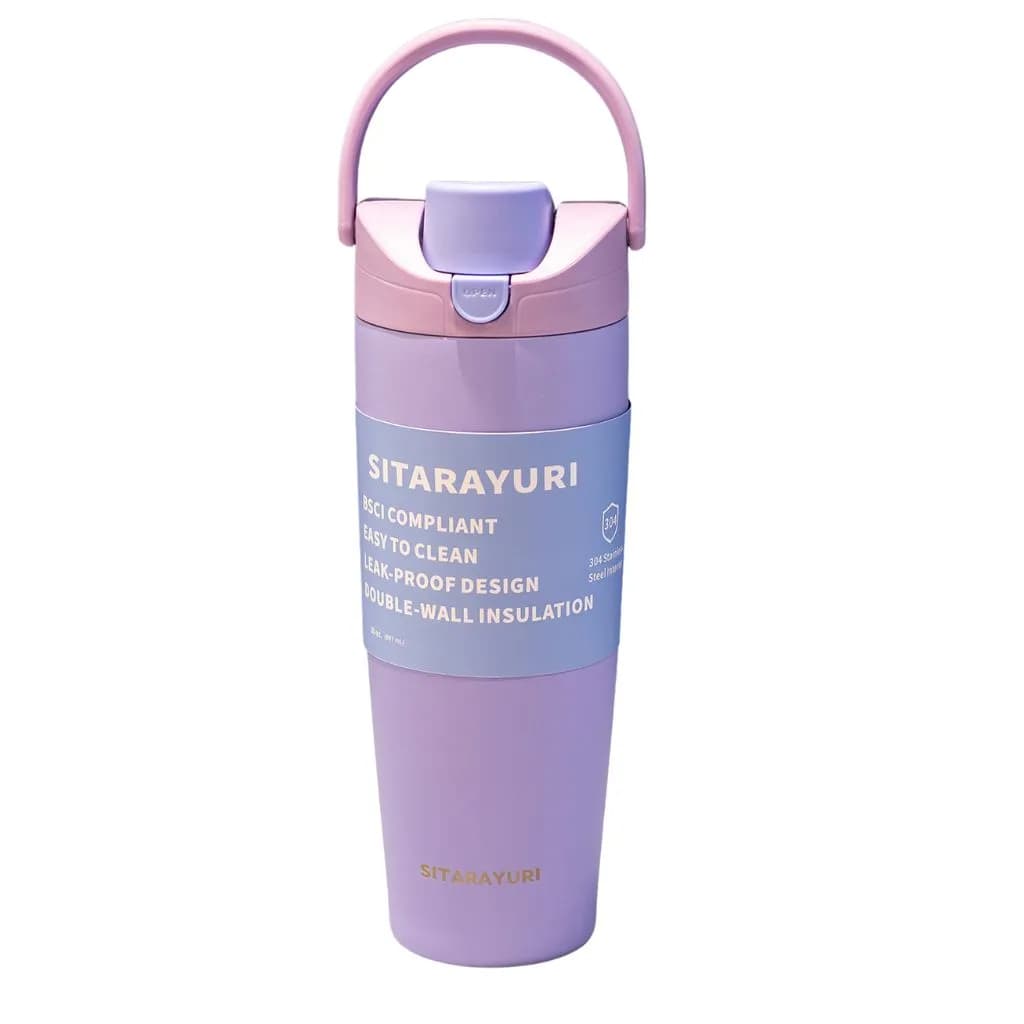 تراول ماگ نی دار سیتارایوری ضد نشت 900ML — تصویر ۶