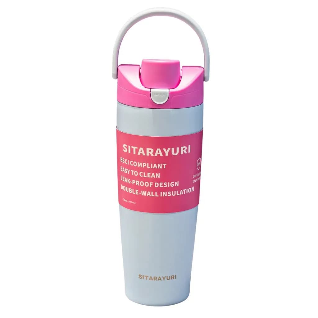 تراول ماگ نی دار سیتارایوری ضد نشت 900ML — تصویر ۳