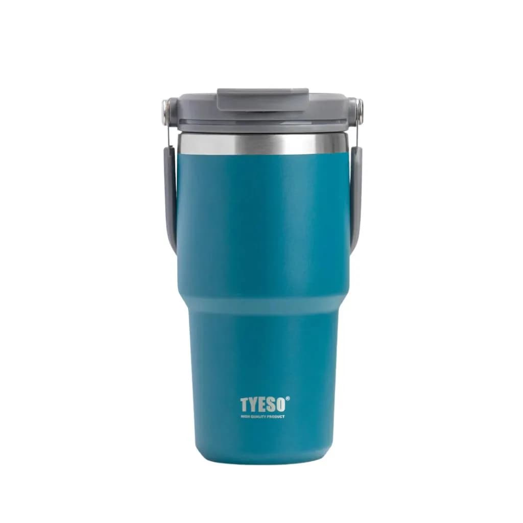 تراول ماگ استیل دو حالته تایسو 600ML دسته دار