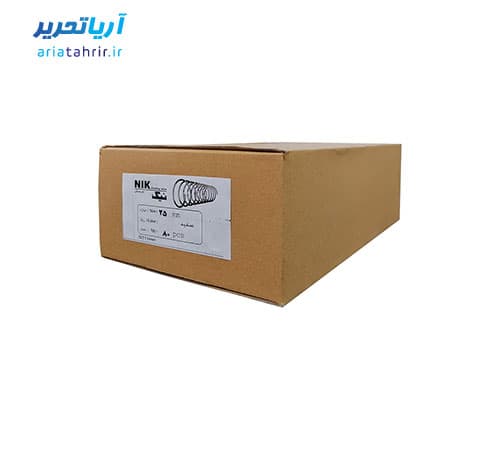 فنر صحافی فلزی مارپیچ شماره 25 نیک بسته 80 عددی