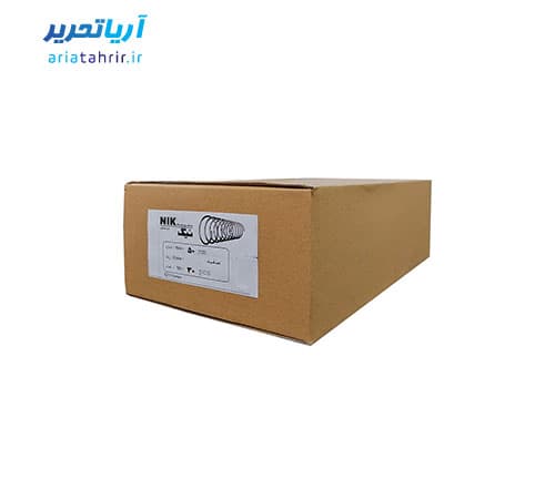 فنر صحافی فلزی مارپیچ شماره 50 نیک بسته 30 عددی