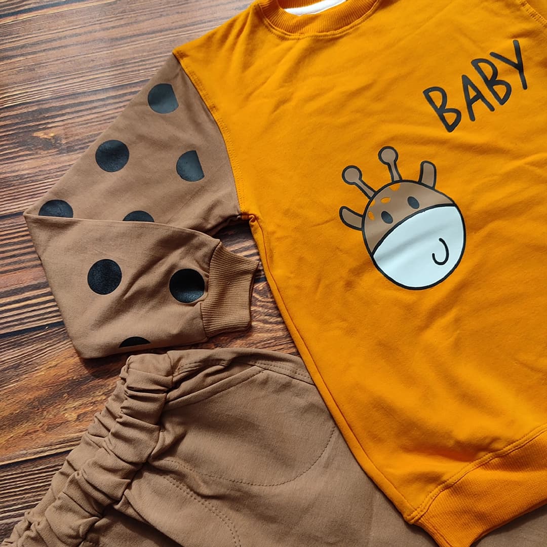بلوز شلوار زرافه Baby — تصویر ۴