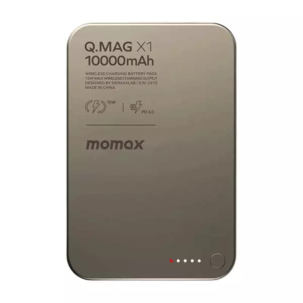 پاوربانک وایرلس مگنتی 10000 مومکس مدل Momax Q.Mag X1