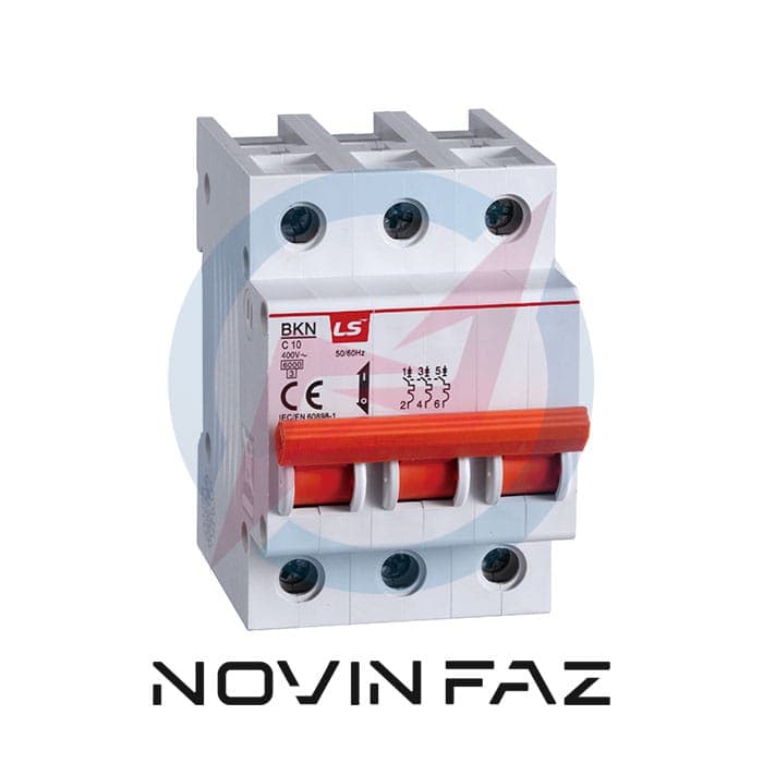 مینیاتوری سه پل C-50A-6kA LS