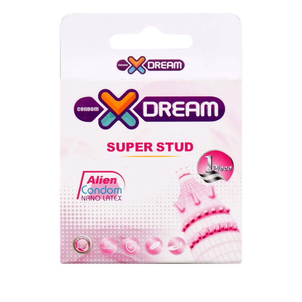 کاندوم فضایی ایکس دریم مدل x dream- Super Stud