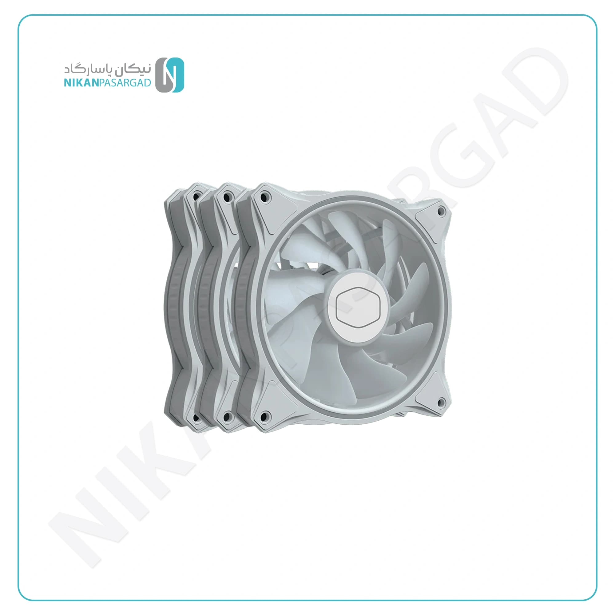 فن کیس کولر مستر مدل COOLER MASTER MF120 HALO 3IN1 WHITE — تصویر ۴