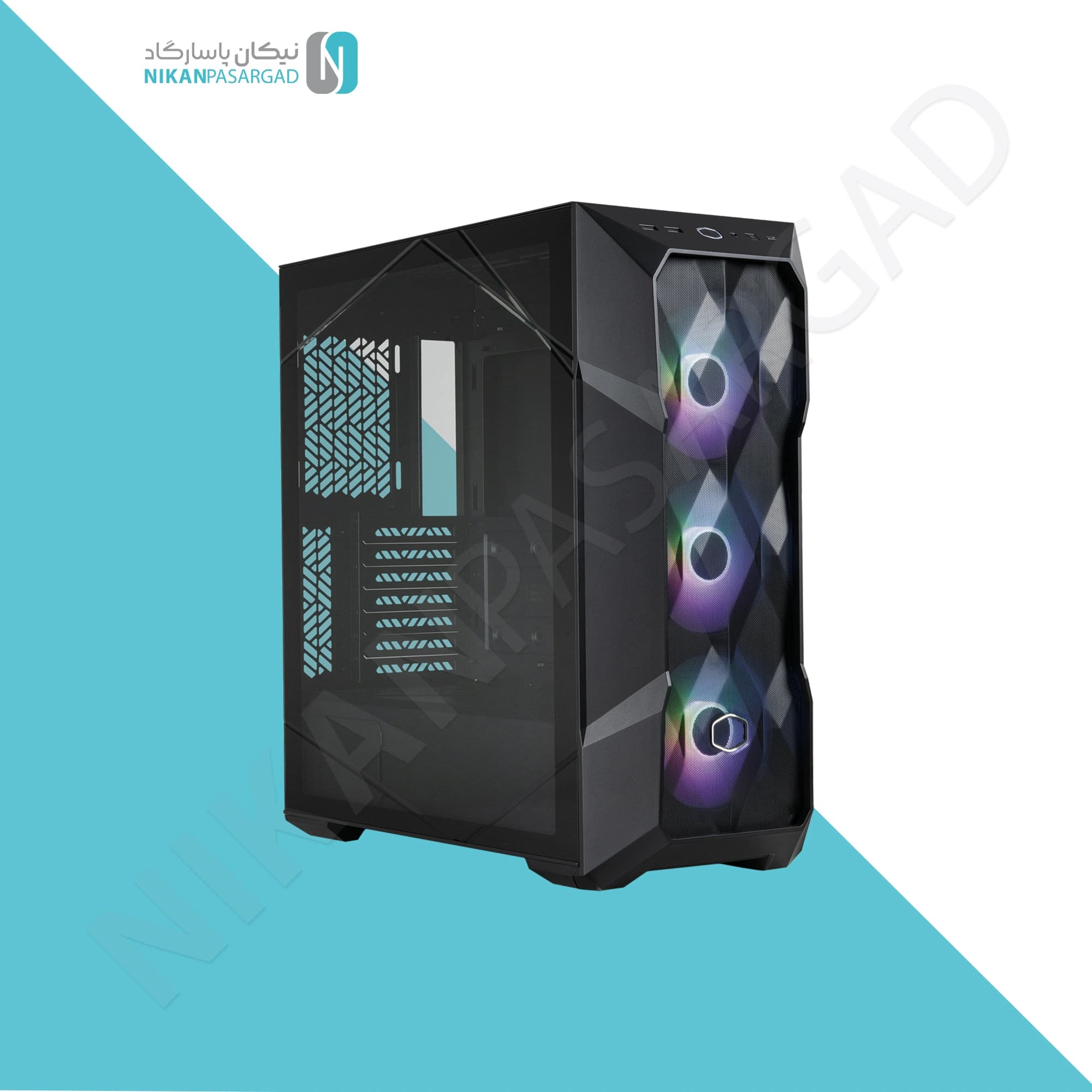 کیس کولرمستر مدل Cooler Master Master box TD500 mesh v2