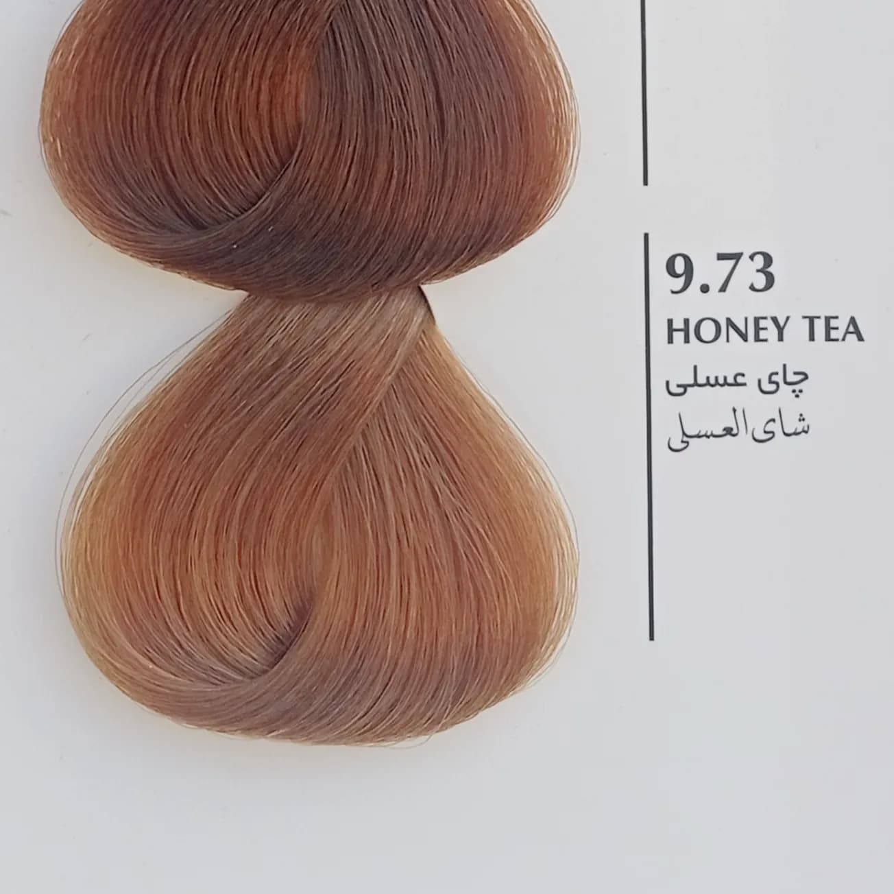 رنگ مو بلگا چای عسلی BELGA 9.73 — تصویر ۲