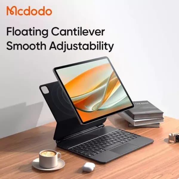 کاور هوشمند و کیبورد آیپد iPad Air M4 13inch (2024) مک دودو مدل MCDODO KB-7193 — تصویر ۳