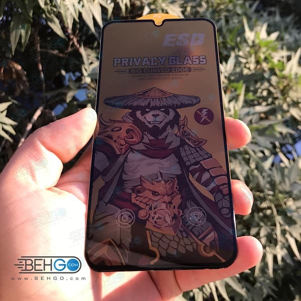 گلس حریم شخصی A05 گلس خصوصی شیشه ای Privacy Glass for Samsung Galaxy A05 — تصویر ۲