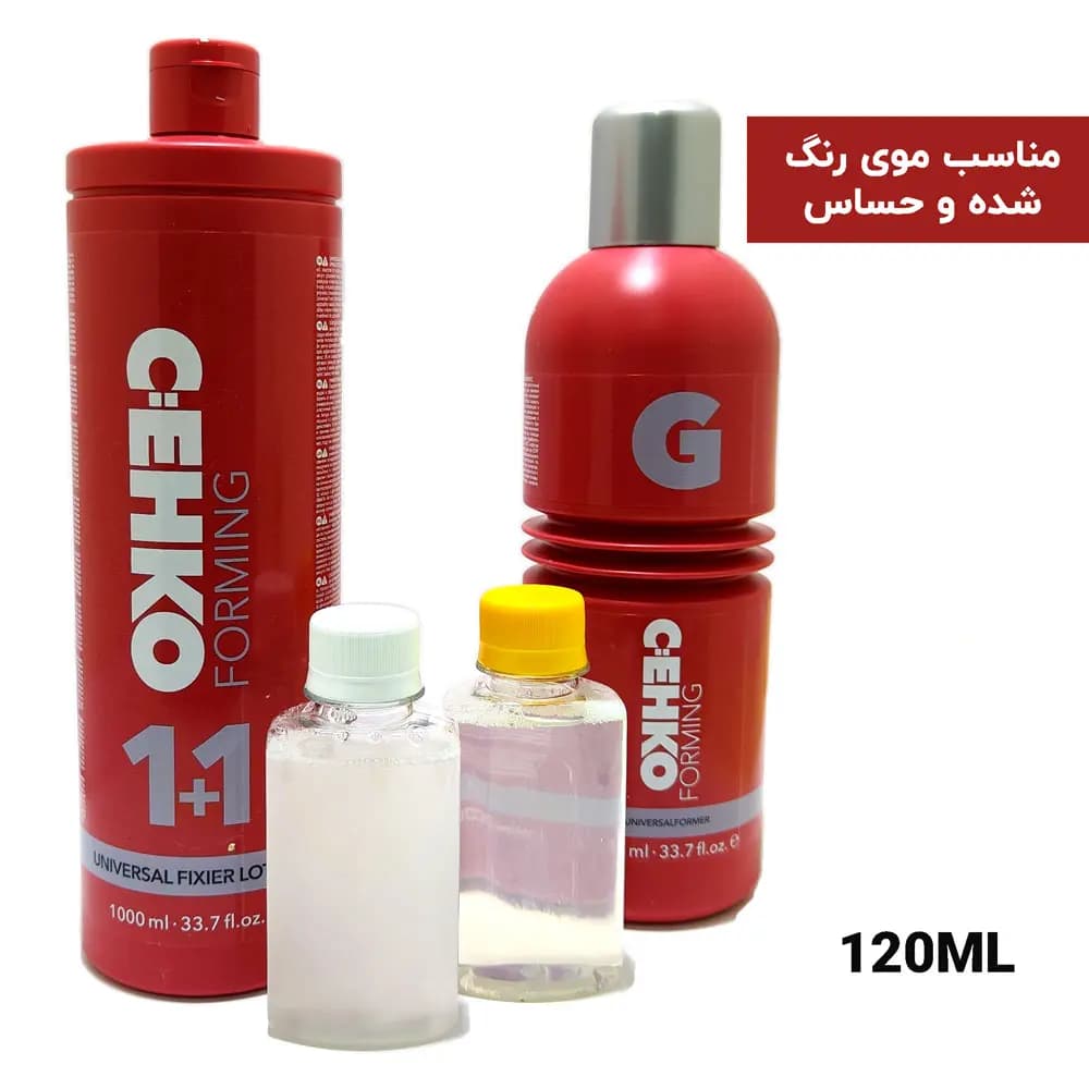 مواد فر سیکو مناسب موی رنگ شده و حساس پیمانه ای 120 میل