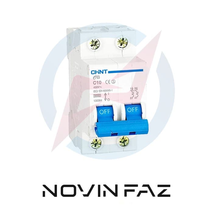 مینیاتوری دو پل B-25A-4.5kA CHiNT