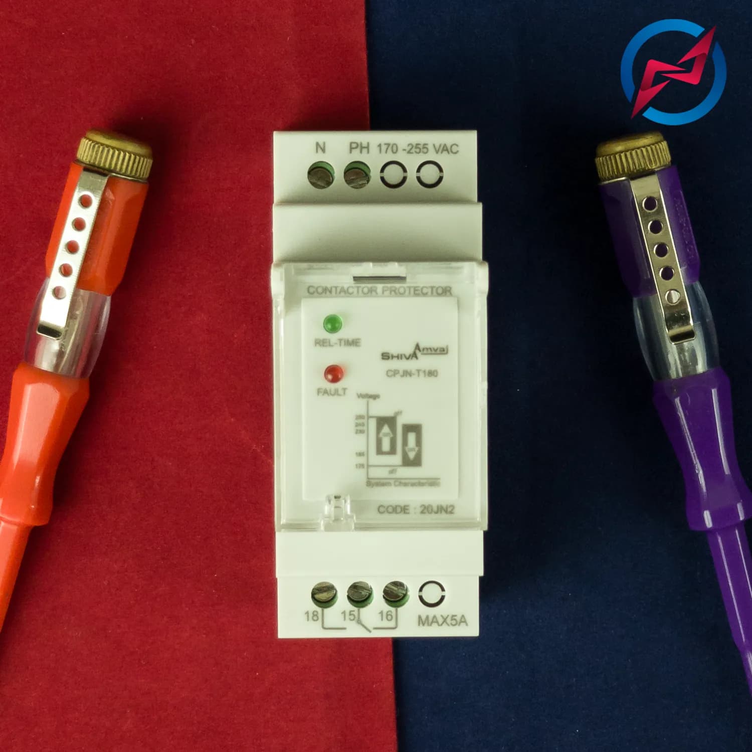 محافظ کنتاکتور سری N برای 180 ثانیه شیوا امواج CPJN-T180 — تصویر ۵