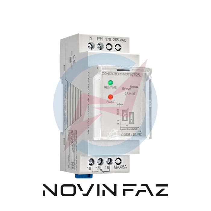 محافظ کنتاکتور سری N برای 180 ثانیه شیوا امواج CPJN-T180