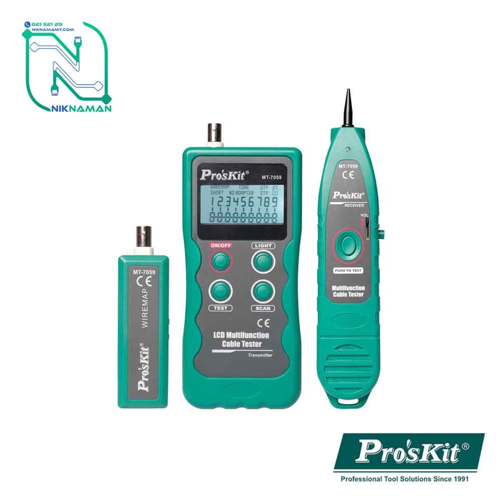 تستر شبکه و زوج یاب پروسکیت (ProsKit) MT-7059