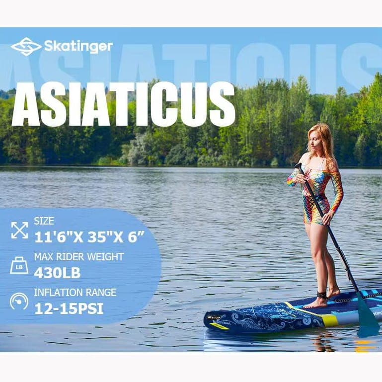 پدل برد SKATINGER مدل PRANA SEA RIDERs — تصویر ۳