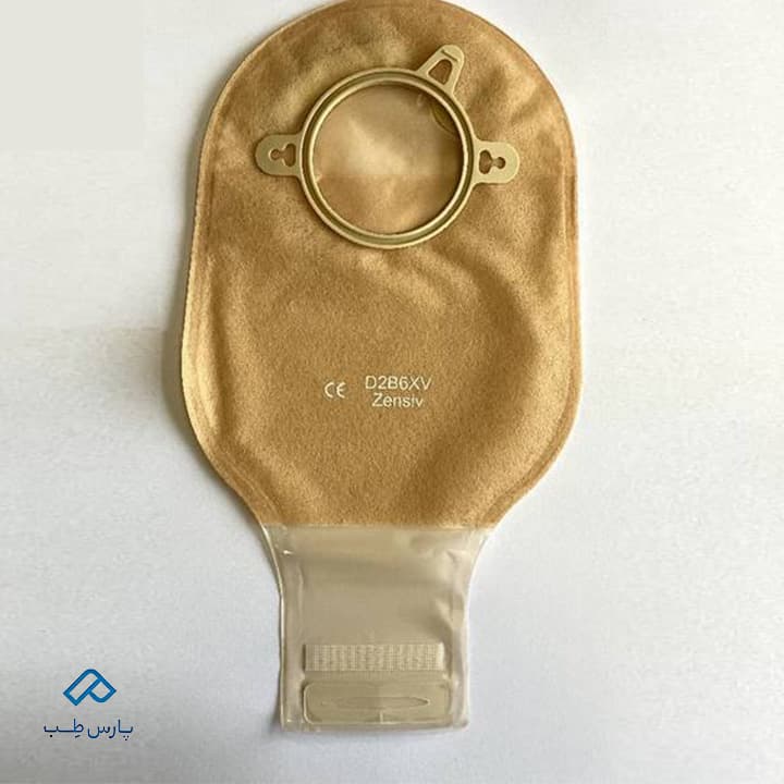 کیسه دو تکه ایلئوستومی ته باز مات D2B6XV حلقه 60 — تصویر ۲