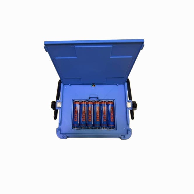 پروژکتور شارژی خورشیدی 100W مدل KM-731 (D8 New) — تصویر ۳