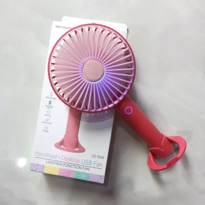 مینی پنکه شارژی رومیزی مدل DD-5649 — تصویر ۸