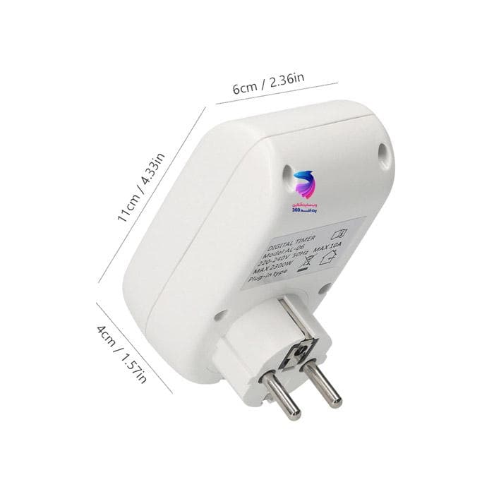 تایمر برق دیجیتال آکواریوم Al-06 — تصویر ۴