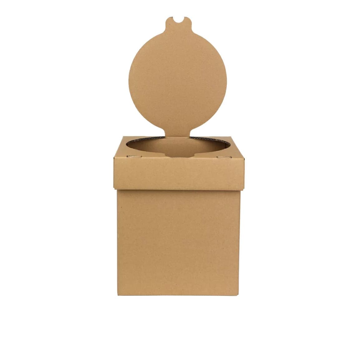 توالت سفری تاشو مقوایی مدل Carboard