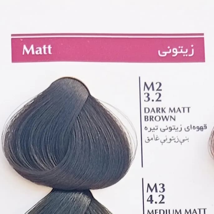 رنگ مو بلگا قهوه ای زیتونی تیره BELGA M2 — تصویر ۲